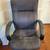 Gray Upholstered Rolling Office/Desk Chair with Armrests 3 thumbnail