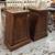 Pair Of Pine Trapezoid Pyramid End Tables By Pier One For Sale 1 thumbnail