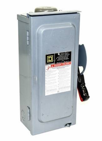 Square D 400A Fusible Panelboard Switch - 600V 1