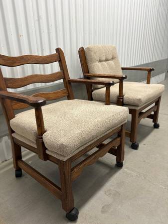 four "captains" chairs 1