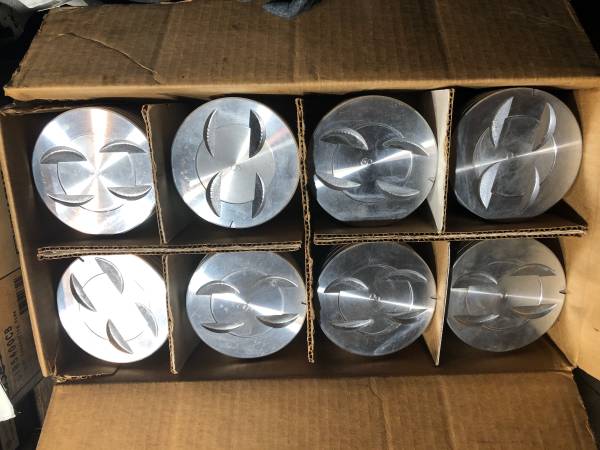 new MELLING performance pistons 60 over 1