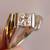18kt white gold diamond ring 8 thumbnail