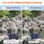 Antfraer 70W Solar Pond Filter with Water Pump, Solar Fountain Pump 8 thumbnail