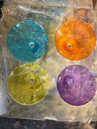 Colored Martini Glasses 1