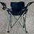 Two Quad Folding Chairs w Cup Holder Red Adult Beach Patio Outdoor Ev 2 thumbnail