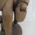 Vtg Folk Art Hand Carved Wood Sculpture Drifter Hobo With Dog 18 3/4" 4 thumbnail