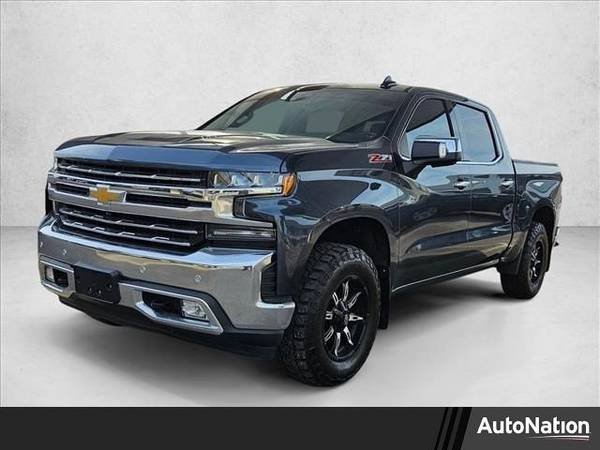 2021 Chevrolet Silverado 1500 LTZ 4x4 4WD Chevy Truck Crew cab AUTONATION 1