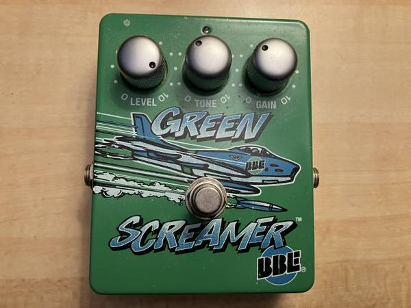 BBE Sound Inc. Green Screamer V1.2 Tube Overdrive Rare Guitar Effect 1