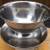 Vintage Stainless Steel Shrimp Bowl/Snack Bowl w/Plate, Gravy Bowl, et 2 thumbnail