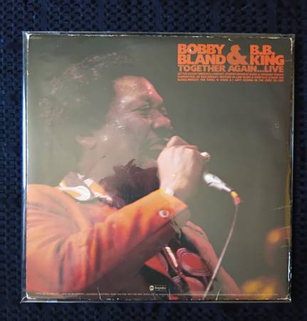 BOBBY BLAND & B.B KING TOGETHER AGAIN LIVE LP VINYL 1976 1