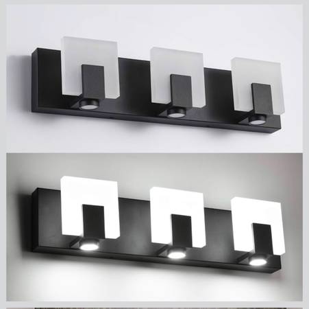 New 4-Light Dimmable LED Bathroom Vanity Fixture 1