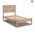 Solid Wood Twin Bed 2 thumbnail