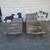 Pair of Teak Wood Patio Chaise Lounge 8 thumbnail
