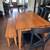 Dining table with bench and chairs 3 thumbnail