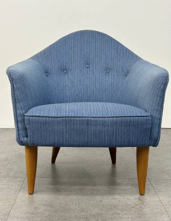 Swedish Lounge Chair LITTLE ADAM Lowback Armchair by Holmquist 1