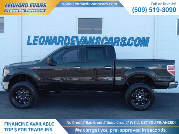 2010 Ford F-150 XLT CREW/UPGRADES $174/mes - $11.990 (Leonard Evans Used Car Superstore)63442532494977121