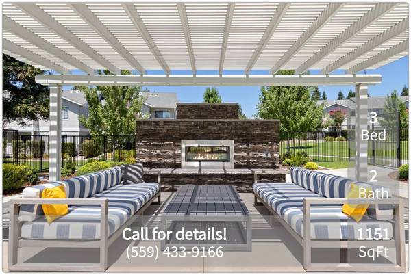 $2,305 / 3br - 1151ft2 - Dreams find their home here: Book our sought-after 3 BR, 2 BA now! (Fresno - Fresno)63798508885379121