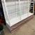 Large wood and glass vendor display shelf. 3 thumbnail