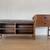 Custom solid walnut - Entry bench with storage + matching side tables 1 thumbnail