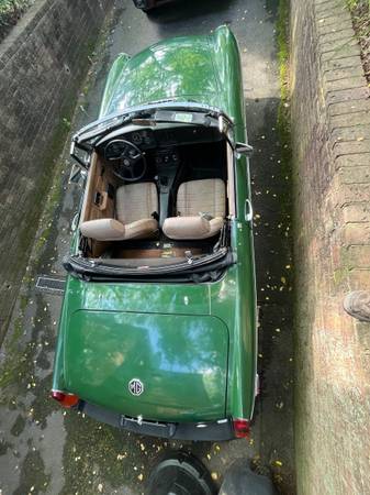 1979 MGB convertible: low miles, runs great, professionally maintained - $8,950 (Silver Spring)63435382730497123