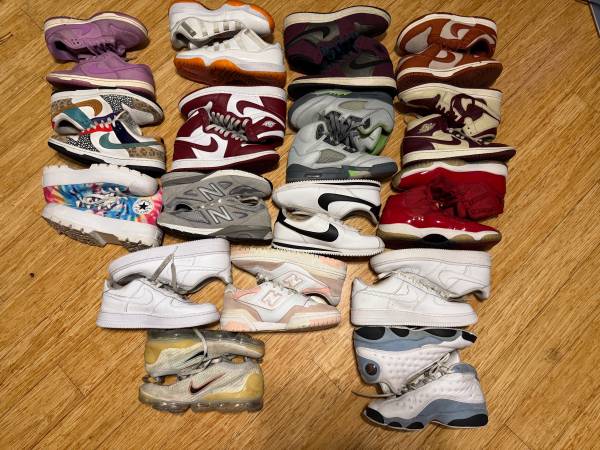 Nike Jordan YZY New Balance Size 4, 4.5, 5, 5.5, women's 6, 7, 7.5 1