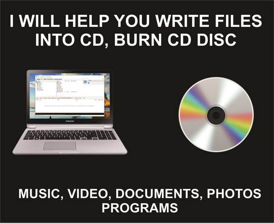 I Will Help you Write, Burn Files, Songs, Videos, Documents on CD, Rem 1