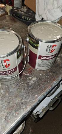 2 GALLONS INT/EXT SIBERIAN HAZE H&C COLORTOP SOLID CONCRETE SEALER AND 1