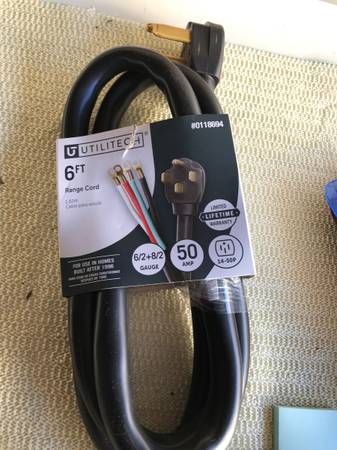 UTILITECH 6 ft power cord 1
