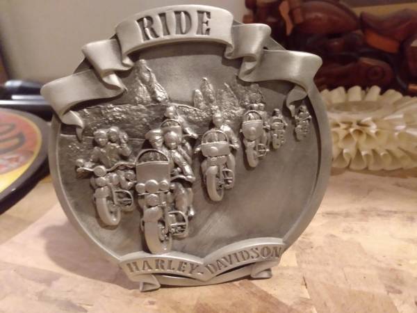 They Quite Making this...Ride Harley Davidson Plaque 1