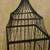 Decorative Wire Birdcage Candle Holder Cage on Iron Table Base Stand 5 thumbnail