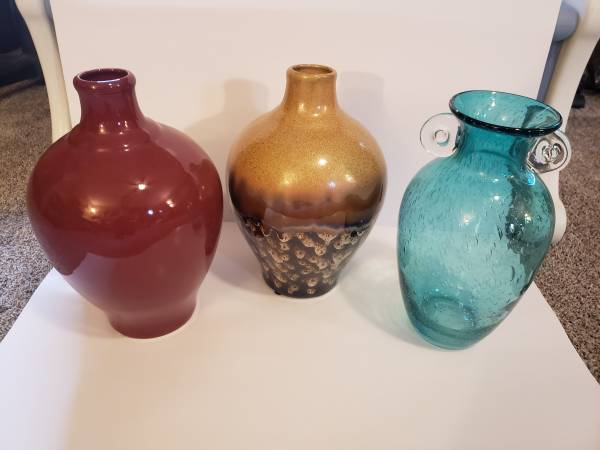 (3) Various Décor Vases 1