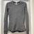 LULULEMON BLACK WHITE LONG SLEEVE TOP CUFFINS Sz 6 EXCELLENT 4 thumbnail