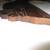 Vintage solid walnut carved pediment 9 thumbnail