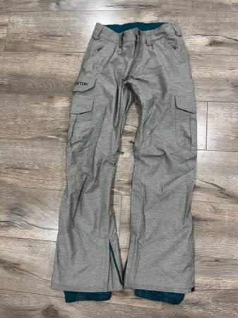 Burton Living Lining Cargo Snowboard Pants Snowpants XS 1