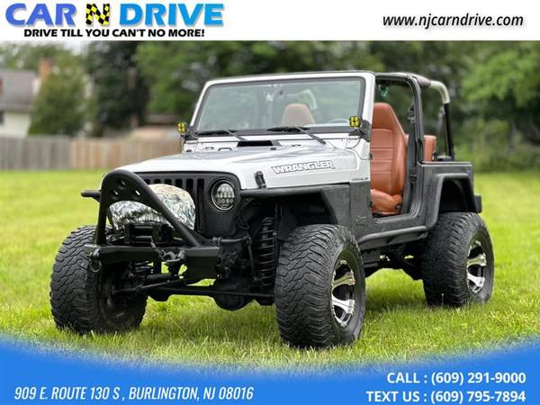 2002 Jeep Wrangler X - $5,500 (+ Car N Drive - INCREDIBLE DEALS FOR TAX SEASON!)63625191720449122