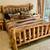 Great rustic KING sized log bedroom suite 1 thumbnail
