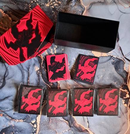 Pokémon card accessories. 1