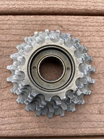 Vintage Regina Extra RECORD Gold Chain 6 Speed + Synchro Freewheel - $30 (Mt. Tabor)63471263157891122
