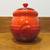 Le Creuset Cerise Red BBQ Sauce Pot with Lid, Used 3 thumbnail