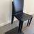 Set of 2 Black Plastic stacking Chairs from DWR 5 thumbnail