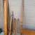 Vtg Solid Maple Arched 4 Poster Canopy Bed Frame Full w/fabric 3 thumbnail