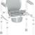 3-in-1 Bedside Commode with Sturdy Dual-Crossbar Support Construction, 1 thumbnail