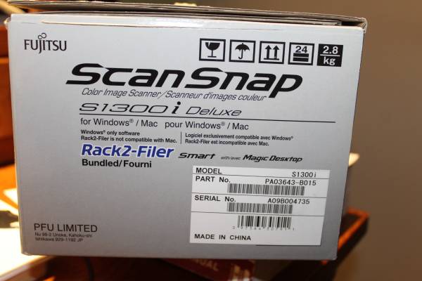 Scan Snap S1300i 1