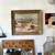 Old Vintage 50s Mid Century Original Signed Desert Landscape Painting 5 thumbnail