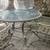 Patio Glass Leave Table and Chairs with cushions 4 thumbnail