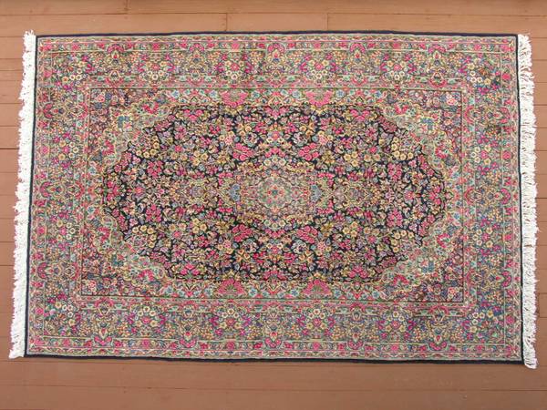 2 Persian Kerman Carpets - Twins 1