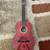 Japanese 1980's M. Matsuo Burgundy Acoustic Guitar 1 thumbnail