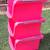Pink Small Storage Stackable Bins 2 thumbnail
