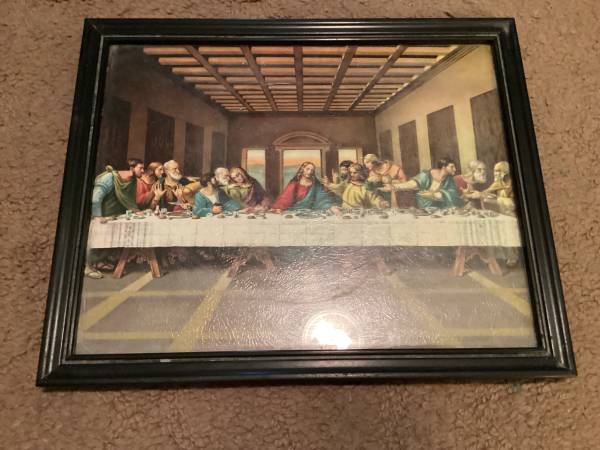 Jesus with 9 Apostles Picture Frame 1