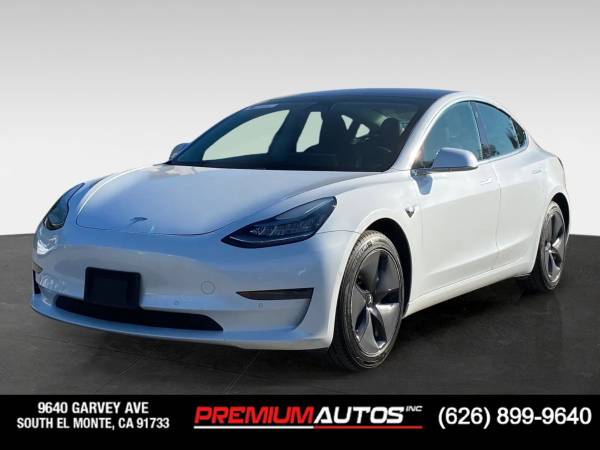 2019 Tesla Model 3 Electric Standard Range Plus Sedan 1